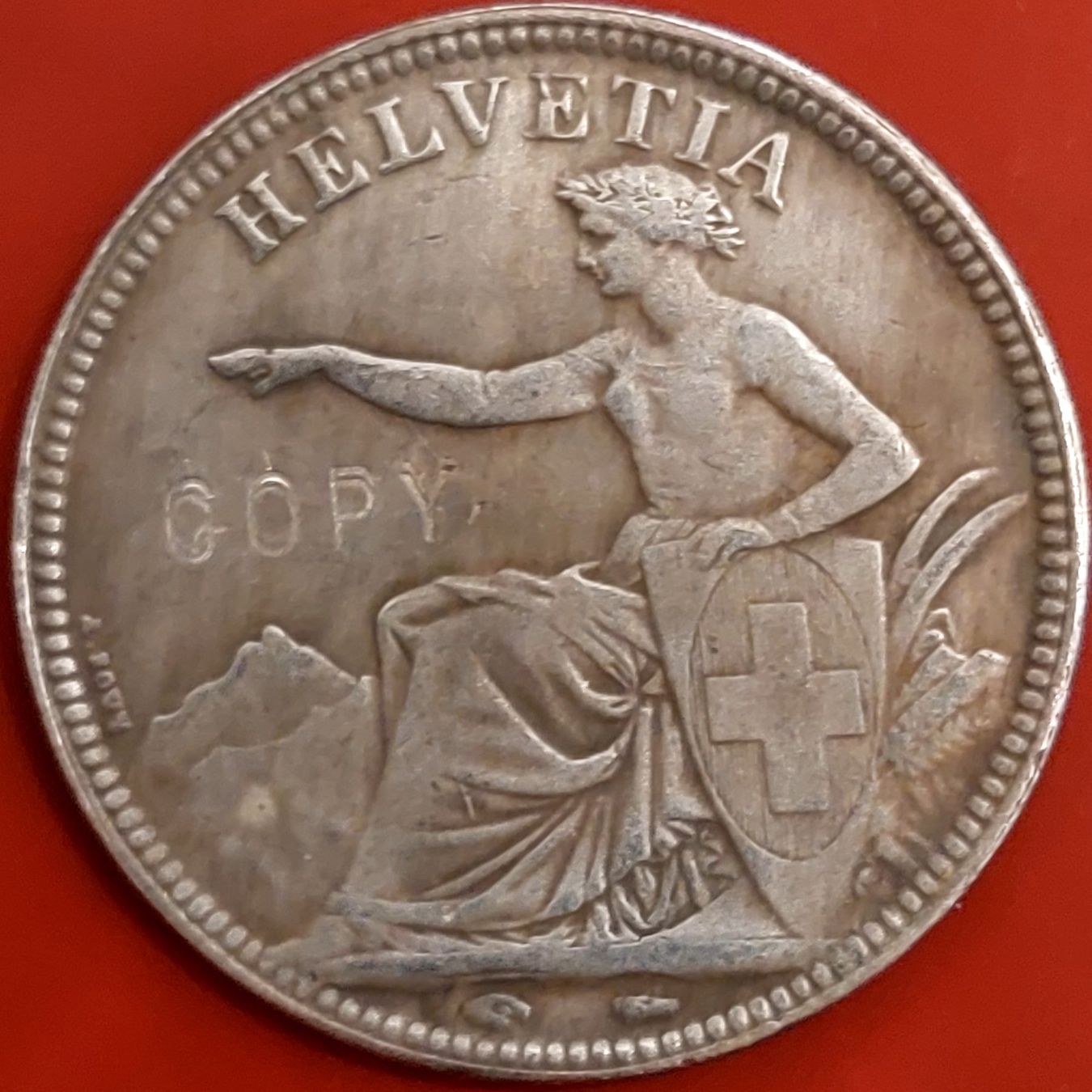 Tutti le monete: 5 Franken 1874  B. (Replica) – Usato da Arch venduto da repros 1