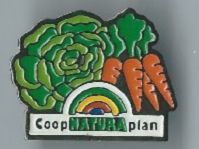 Placchette & Badge: Coop Naturaplan Pinl, Gemüse Motiv – Usato da Zürich venduto da t24_de