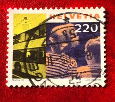 CH Briefmarken Stempel   