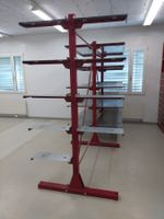 Regal rot Metall 5 Etagen guter Zustand