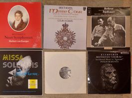 15 LPs mit Werken von Beethoven
