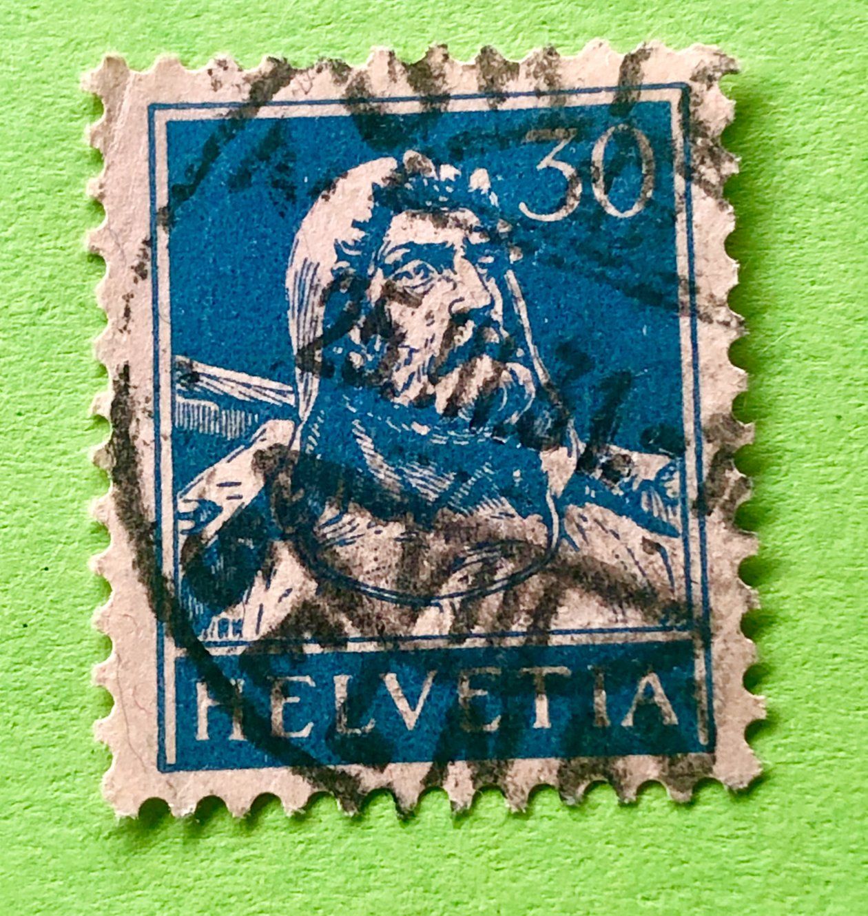 Tutti i francobolli: Nr.160 Wilhelm Tell GESTEMPELT     – Usato da Aarau venduto da Billa007