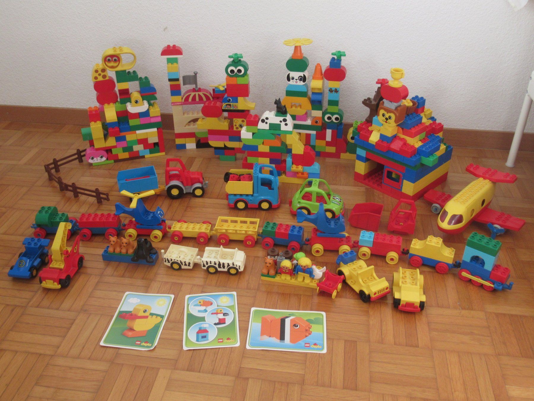 Lego Kit di costruzioni: Verschiedene große Lego / Assorted large Lego – Usato da Zollikerberg venduto da sanval 1