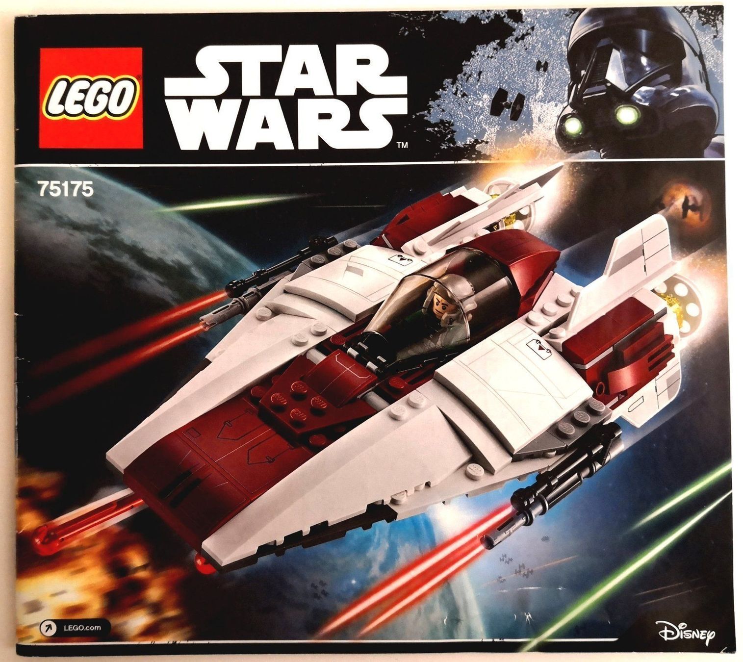 Lego Giocattoli: Anleitung LEGO 75175 A-Wing Starfighter – Usato da Brunnen venduto da Wika-Shop