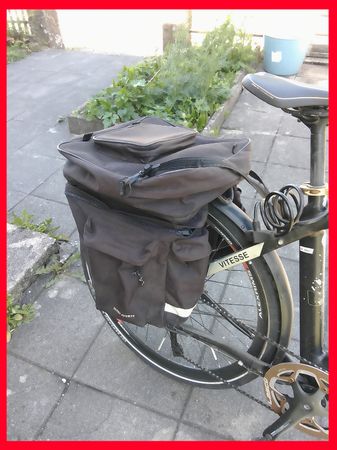 Gepäckträgertasche Fahrrad Reisetasche Velotasche