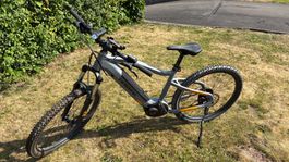 Haibike HardSeven 4 400 Electric Mountain Bike Grey/Orange