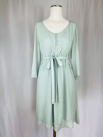 Wunderschönes Sommerkleid von Sorgenfri Sylt, Gr. M hellgrün