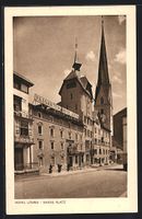 Davos, Hotel Löwen, Bes. W. Hartmann-Ha