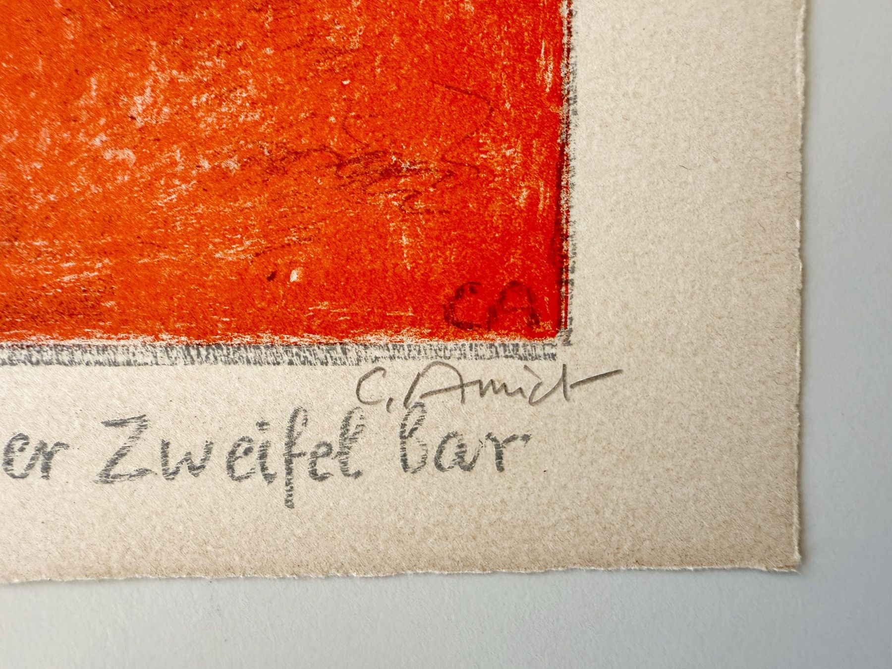 Grafiken & Lithographien: Cuno Amiet Lithografie – Gebraucht aus Solothurn von Spektrum007 2