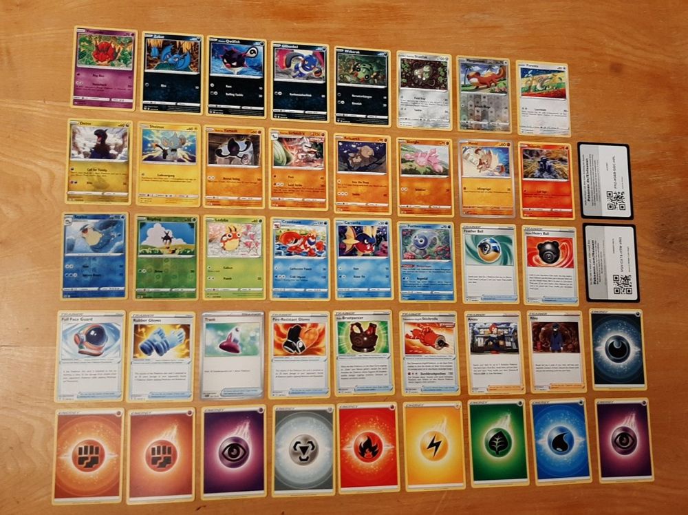42 Pokémon Karten Bulk 1, Englisch/Deutsch gemischt Kaufen auf Ricardo