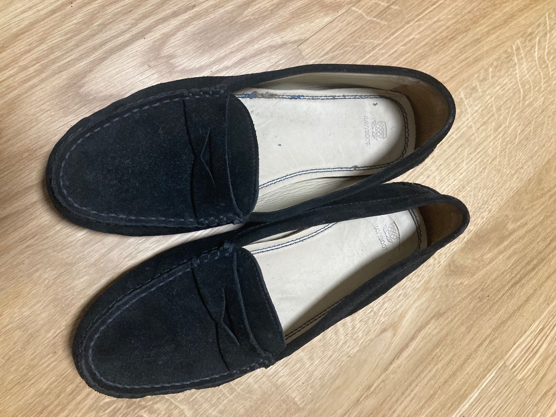 Navyboot Damenschuhe: Suede Mokassins Von Navyboot – Gebraucht aus Uster von Kalici1
