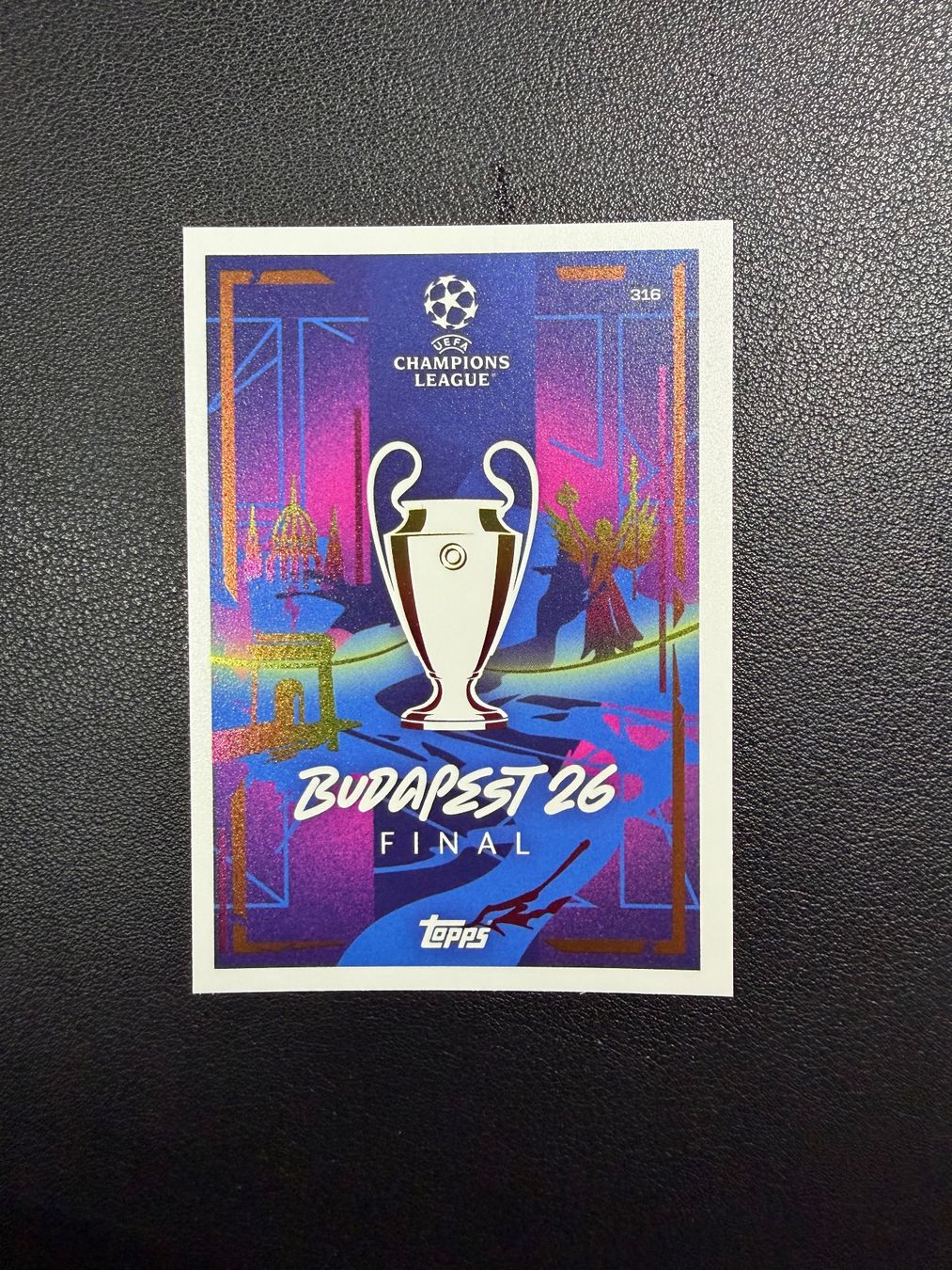Topps Carte collezionabili: Topps Match Attax 2025/26 CL-Final Budapest 2026 – Nuovo (secondo la descrizione) da oberrüti venduto da jeanmei