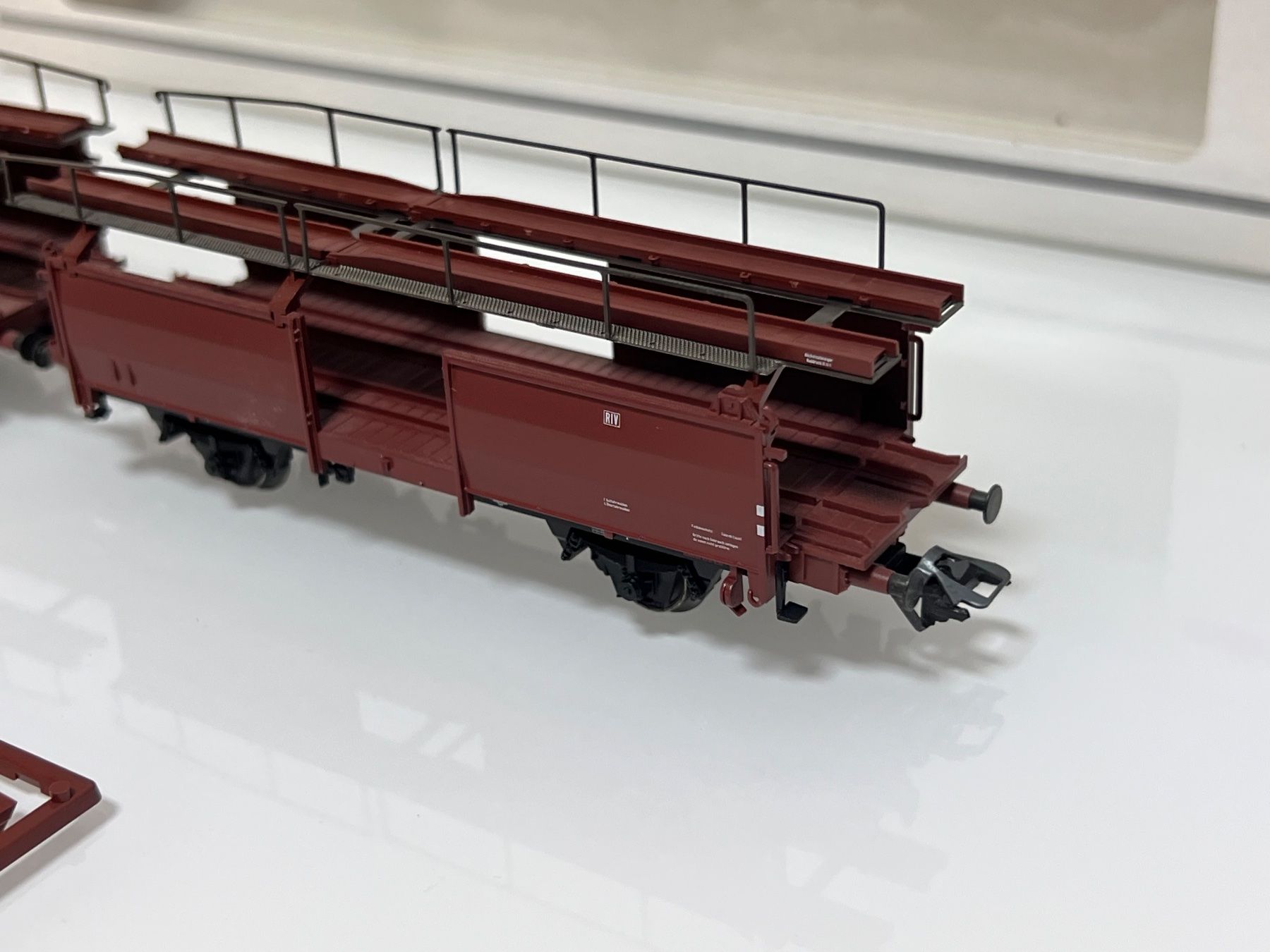 Märklin Modellini di ferrovie: Märklin 46121 Autotransportwagen DB – Nuovo (secondo la descrizione) da Neuenhof venduto da ludovicco 1