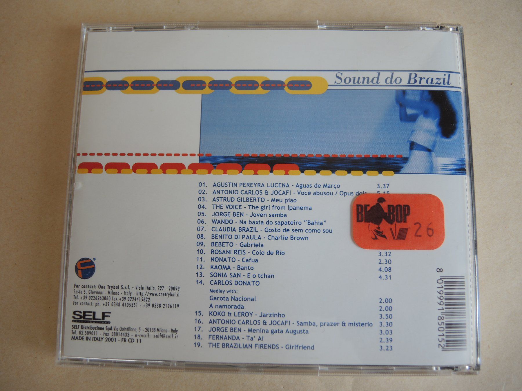 CDs: CD Sound do Brazil - dancing and romantic - Jorge Ben Wando – Gebraucht aus Rorschach von Pop-upBrocki 3
