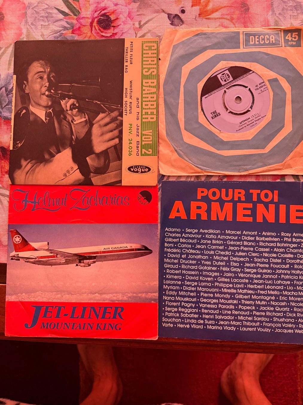 Schallplatten: 38 DISQUES 45 TOURS ORIGINAUX AVEC POCHETTE ORIGINALE – Gebraucht aus genève von GEnumist 5