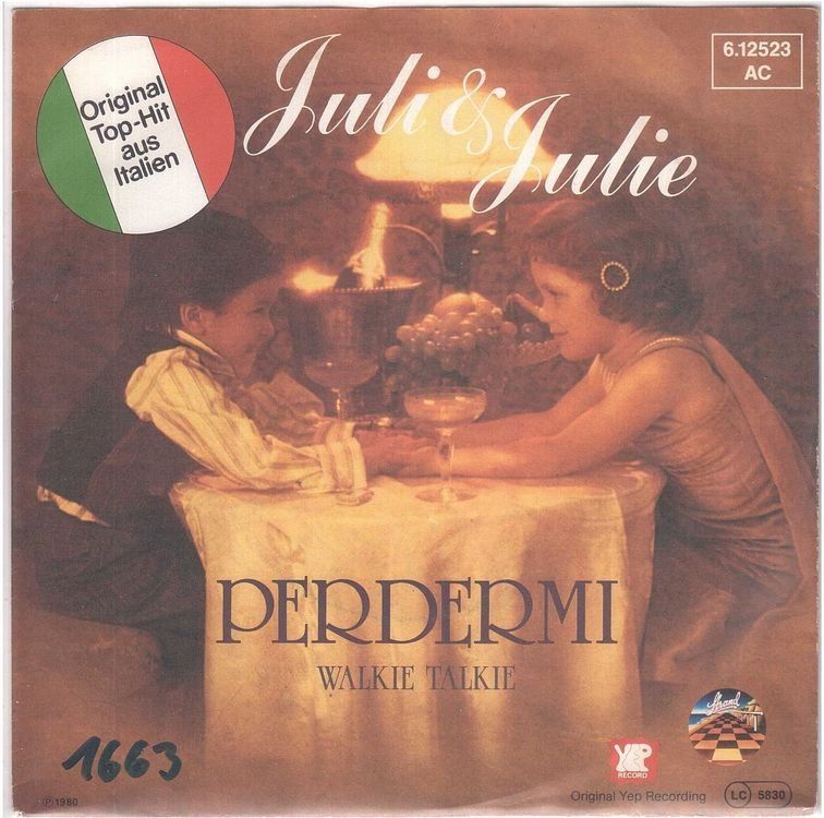 Dischi in vinile: Single7   Juli & JUlie  --  Perdermi – Usato da Oberwil (Dägerlen) venduto da thespecials