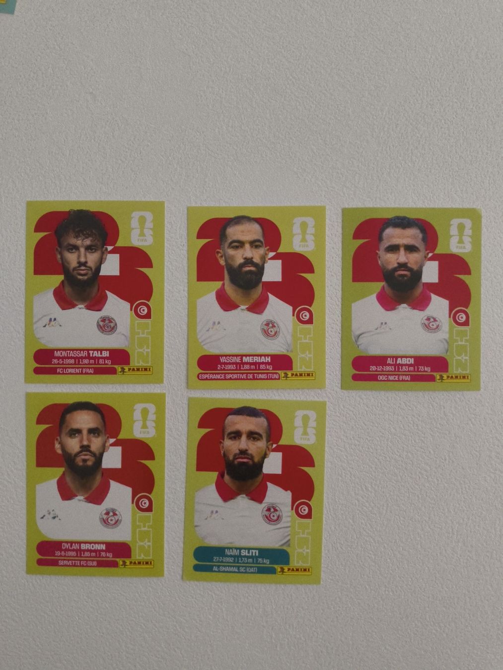 Panini Carte collezionabili: FIFA World Cup 2026, Sticker Set TUN – Nuovo (secondo la descrizione) da Effingen venduto da Sublime83