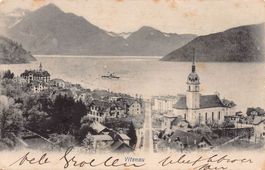 Vitznau, gelaufen 1903 nach Rotterdam