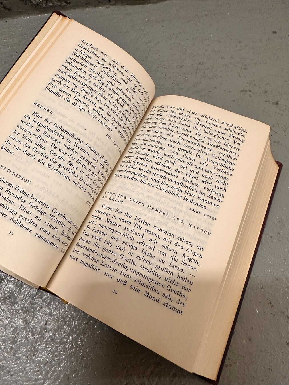 Livres: Goethe im Gespräch – D'occasion à Vaduz par valeole 2