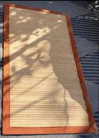 Bambusmatte mit Stoffrahmen 70x130cm