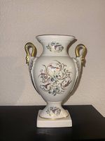 Vintage Limoges Castel France, Porzellan Amphoren Vase