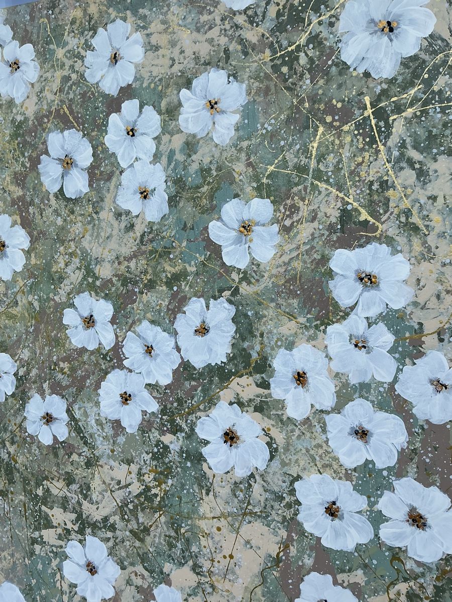 Dipinti: „Poésie Les Fleurs” – Nuovo e nell'imballaggio originale da Uznach venduto da Spillmannkunst43 4