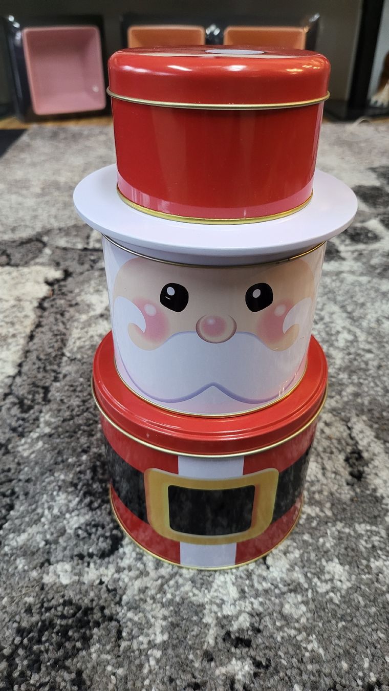 Zuccheriere: Weihnachtsmann Keksdose 3Dosen NEU – Nuovo e nell'imballaggio originale da Gossau SG venduto da rotestahlsau