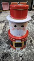 Weihnachtsmann Keksdose 3Dosen NEU