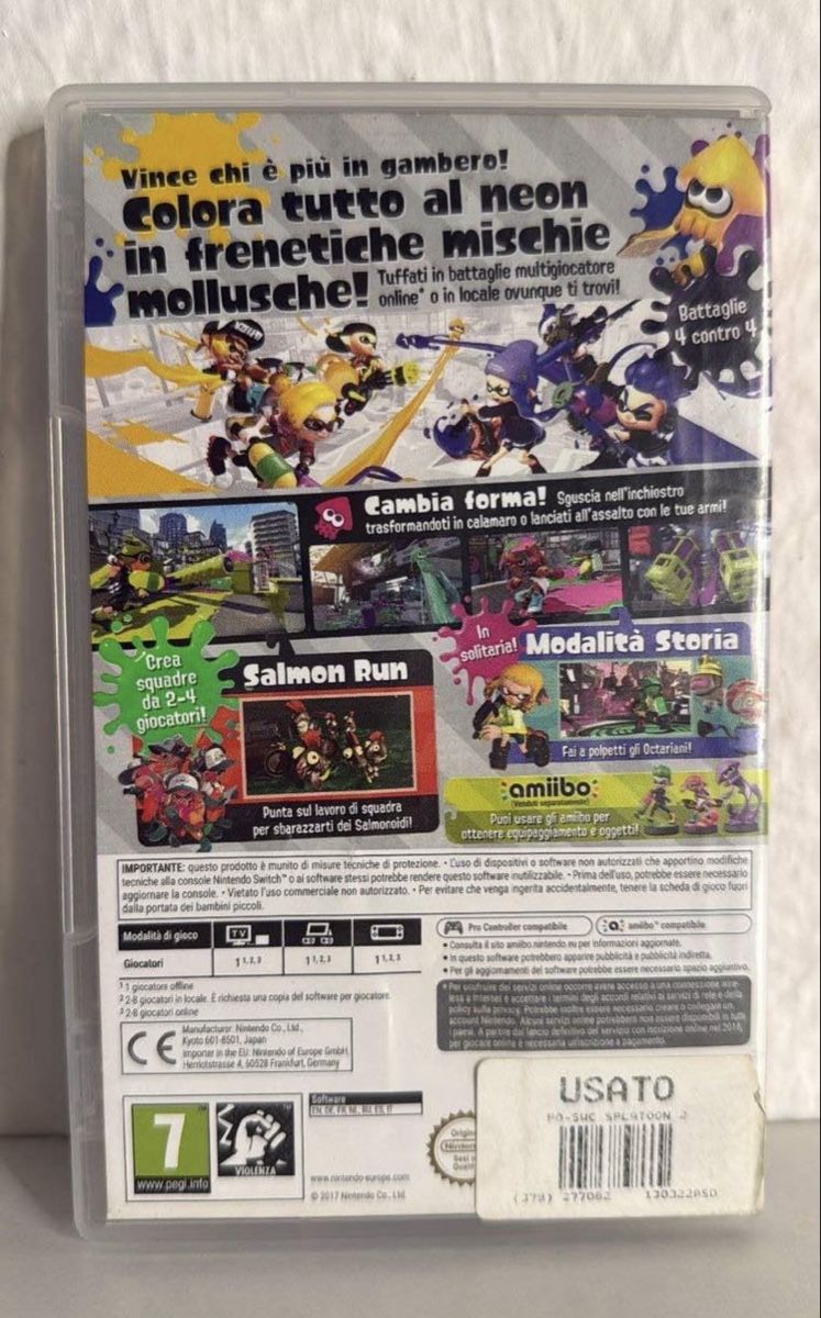 Spiele: Splatoon 2 Nintendo Switch - Jeu d'action multijoueur! – Gebraucht aus Puidoux von Julia51882 2