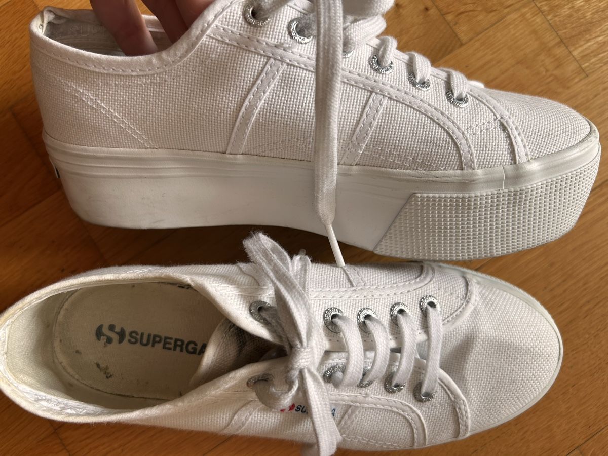 Superga Damenschuhe: Superga Sneaker, weiss, Grösse 38 – Gebraucht aus Basel von MyAn 6