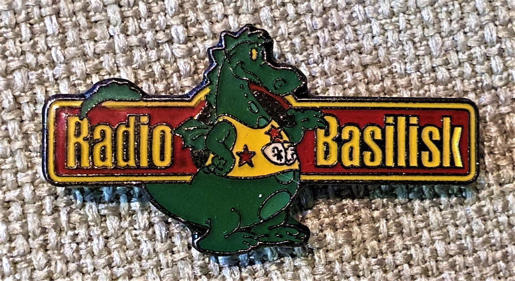 Plaketten & Abzeichen: I322 - Pin Radio Basilisk 1994 – Gebraucht aus Reinach BL von Boston-Verkauf