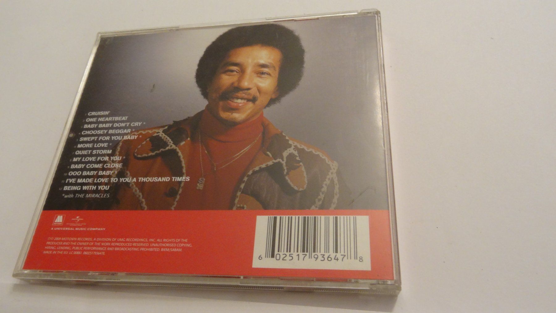 CDs: Smokey Robinson - Love Songs CD – Gebraucht aus Olten von Disc-Ausverkauf 1