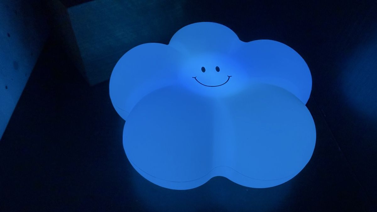 Lampade: Wolken-/Blumen-Nachtlicht mit Smileygesicht – Usato da Visperterminen venduto da chribib 3