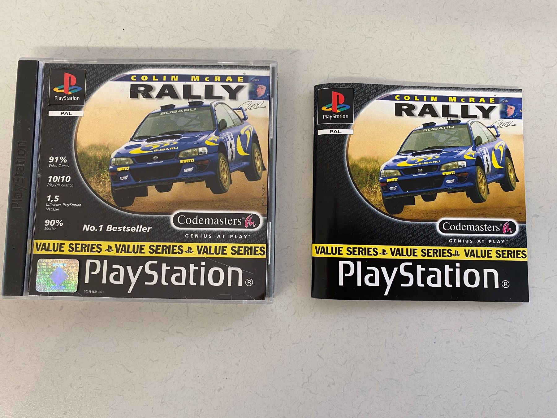 Sony Giochi: Sony Playstation 1, Game "Rally" OVP – Usato da Niederhelfenschwil venduto da Chleeblatt1938