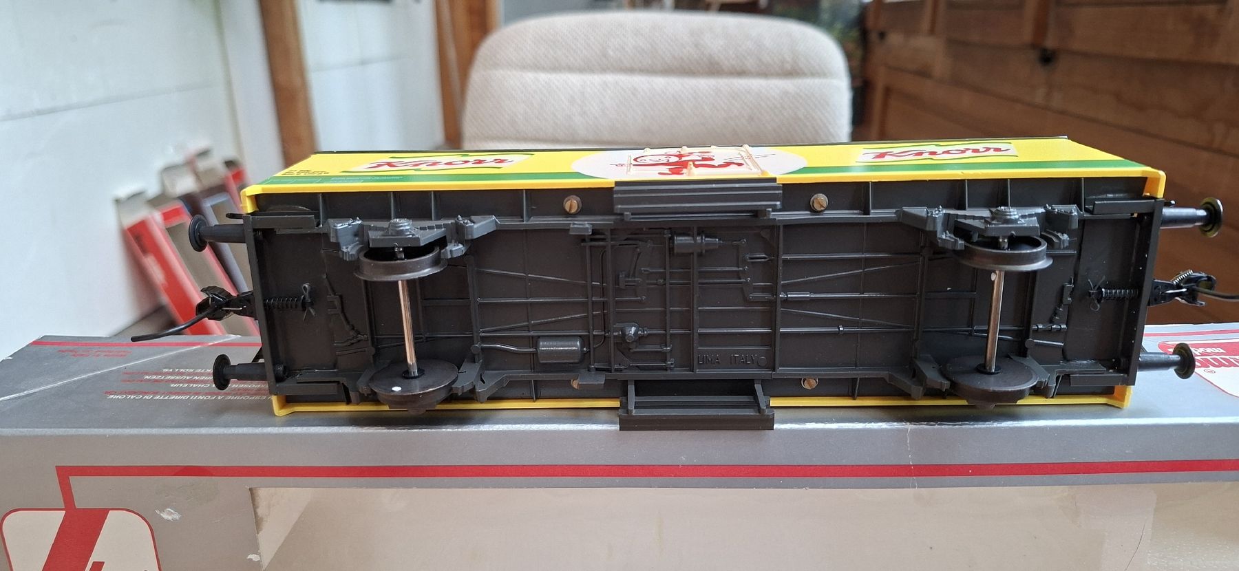 Lima Modellini di ferrovie: Lima Spur 0 Güterwagen DC – Nuovo e nell'imballaggio originale da Münsingen venduto da wd65 2