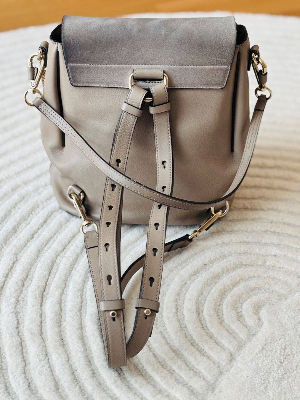 Chloé Borse da donna: Chloé Faye Rucksack aus Leder – Usato da Zürich venduto da 2KiWi 2
