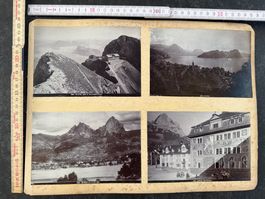 5 Fotos OW LU SZ Pilatus Vitznau Brunnen Schwyz Straßburg