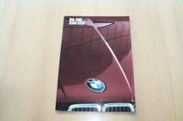 BMW 3er E30  316/318i/320i/323i Prospekt 1982