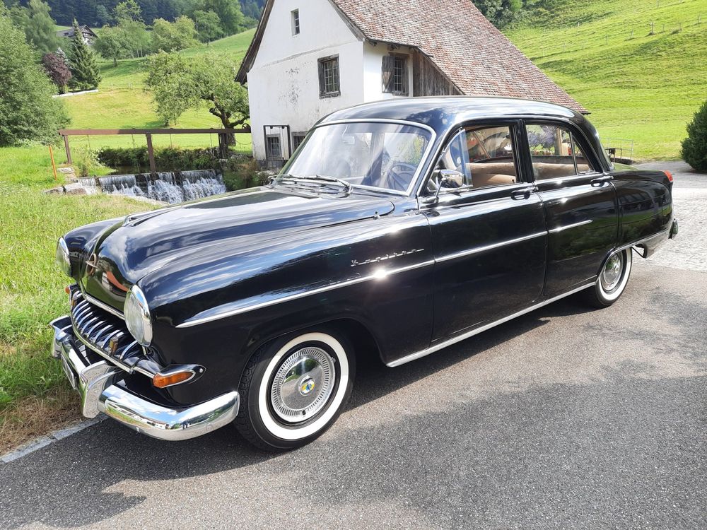 Opel Kapitän Baujahr 1954 Veteran Oldtimer 50er Jahre Chrom