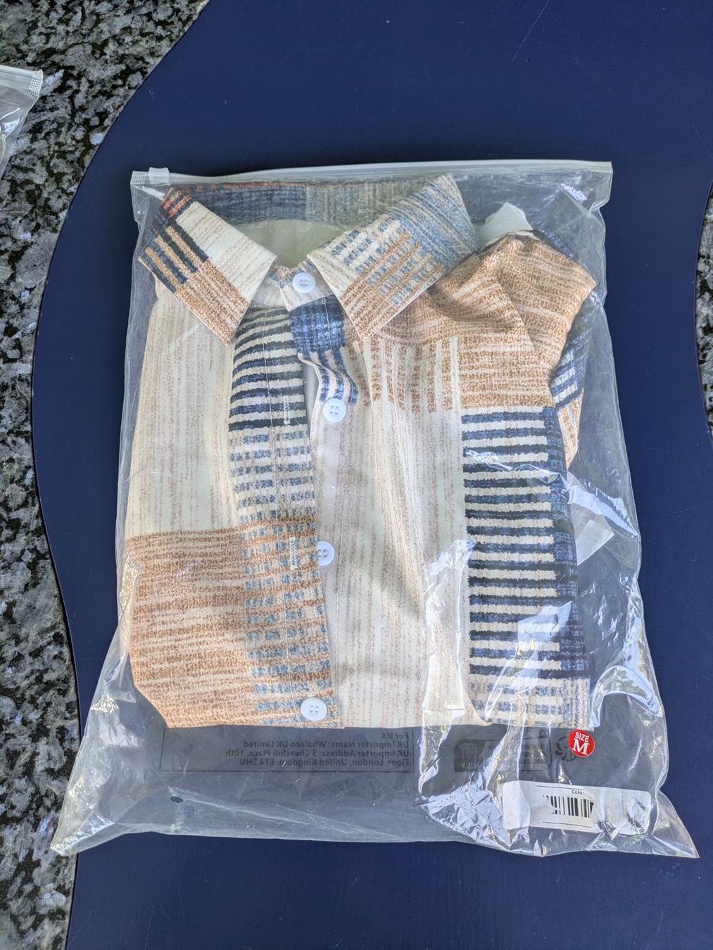 Camicette: Bluse im Patchwork Design, Grösse M, Neu! – Nuovo e nell'imballaggio originale da Adlikon venduto da Match62 1