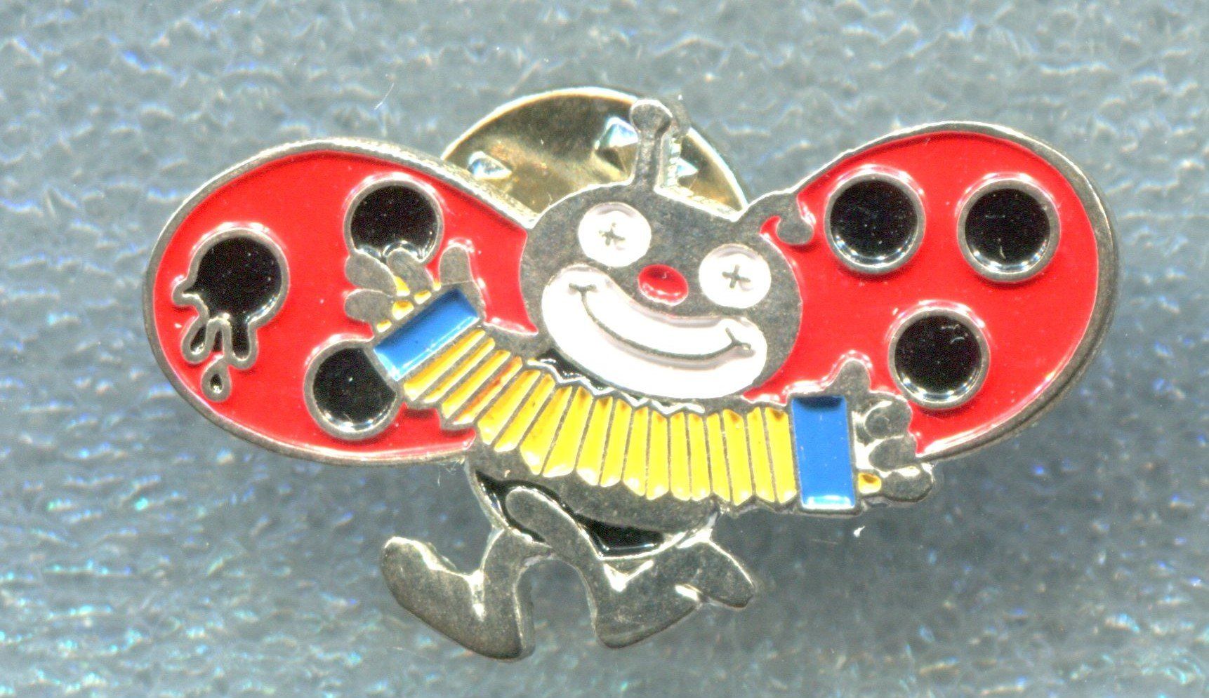 Placchette & Badge: BLICK Käfer  Musik Clown – Usato da Winterthur venduto da Sammleroase
