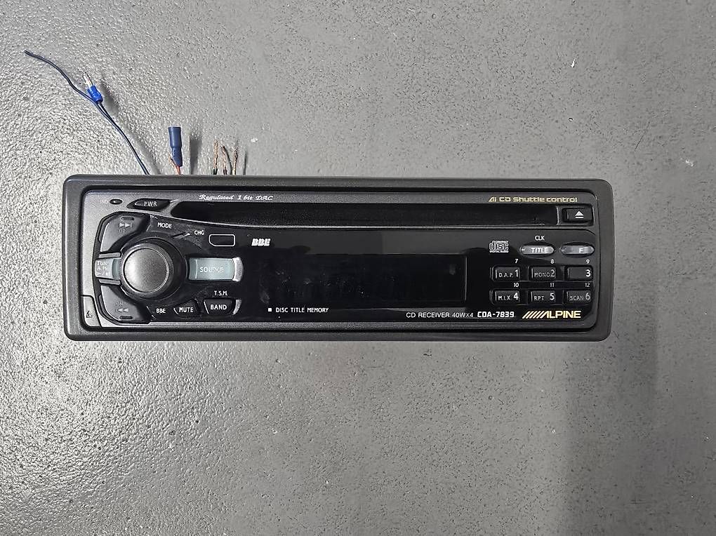 Radio: Autoradio CD + Receiver CDA-7839 – Usato da Vufflens-la-Ville venduto da prouge1528 1