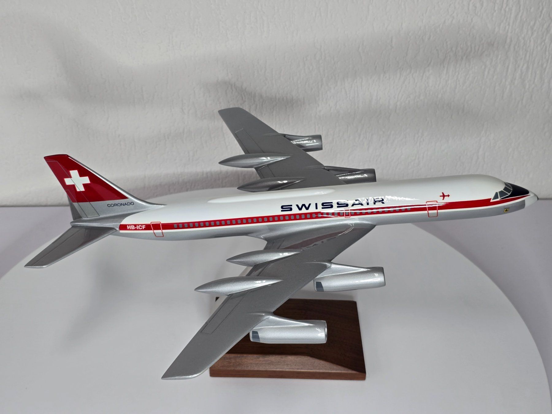 Kit di modellismo & Modellini statici: Atlantic Models, Convair CV 990, Coronado, Schaffh., HB-ICF – Nuovo (secondo la descrizione) da Kloten venduto da Nicola2 7