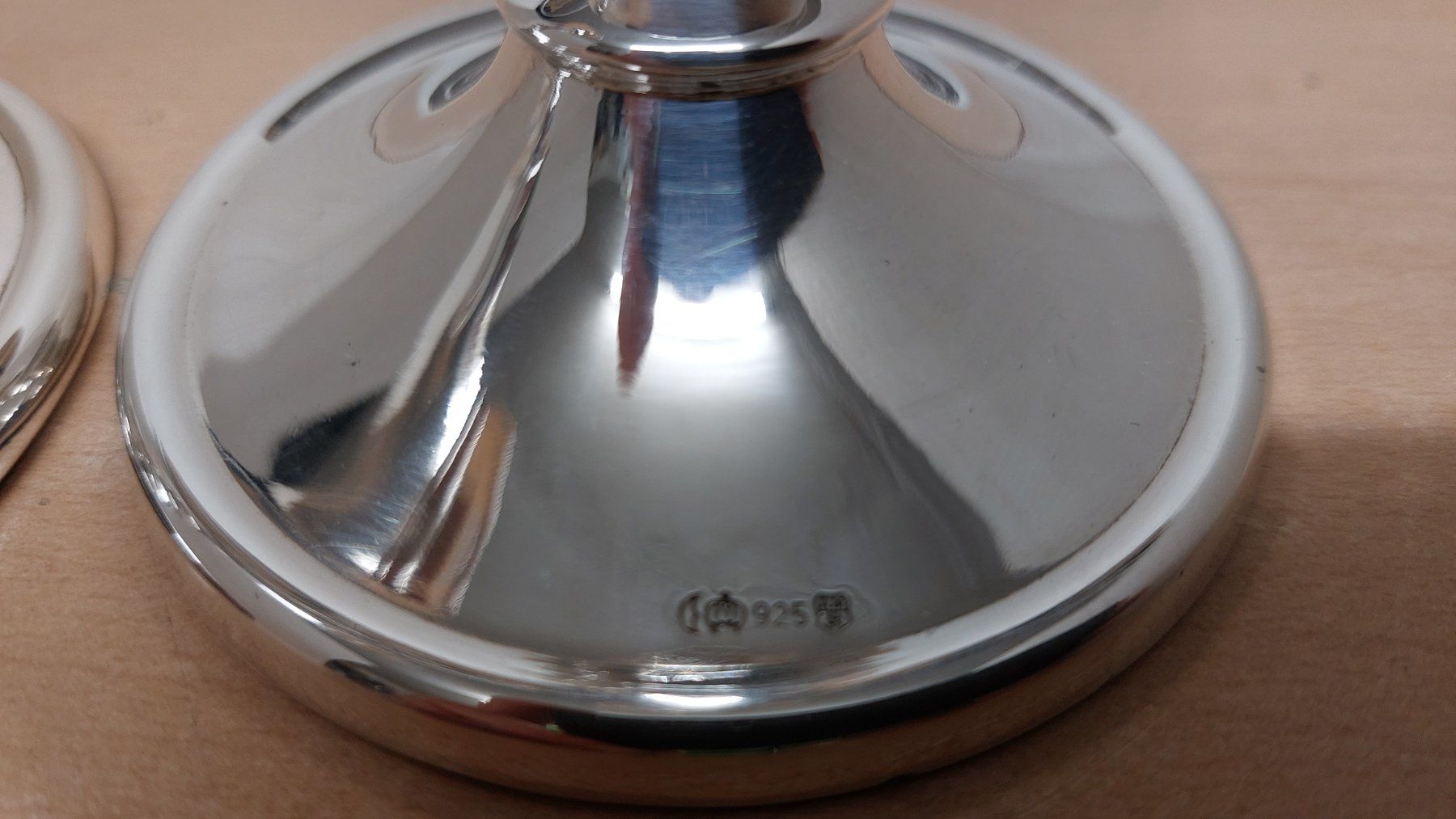 Portacandele: Leuchter Kerzenständer 925 Sterlingsilber – Usato da Hinteregg venduto da Amerizium 2