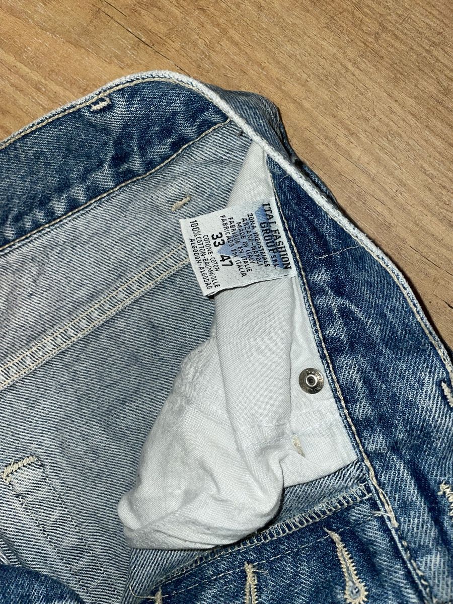 Versace Jeans: Vintage Versace Jeans hellblau Gr. 33 TOP! – Usato da Basel venduto da Oloir 3