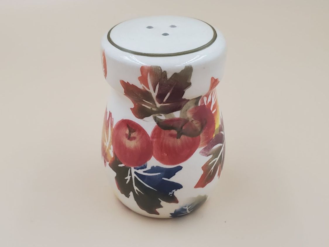 Set di piatti: Salière décor automnal – Usato da Rennaz venduto da La_malle_du_dauphin