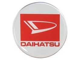 AUSVERKAUF Daihatsu Nabendeckel Aufkleber 48mm 4er Set