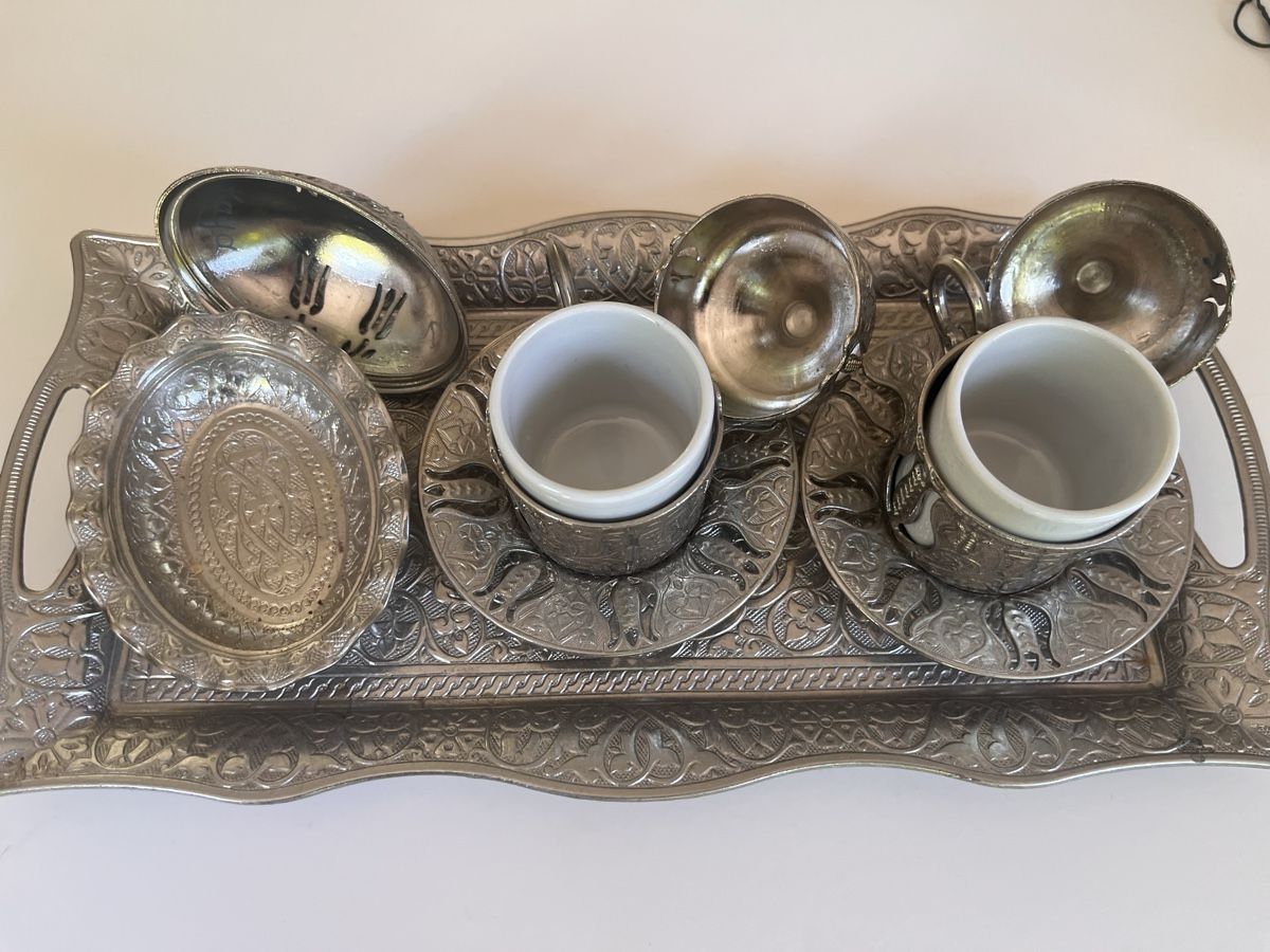 Set di piatti: Traditional habdmade Turkish coffee  set  – Nuovo (secondo la descrizione) da Magden venduto da HipHipCH 1