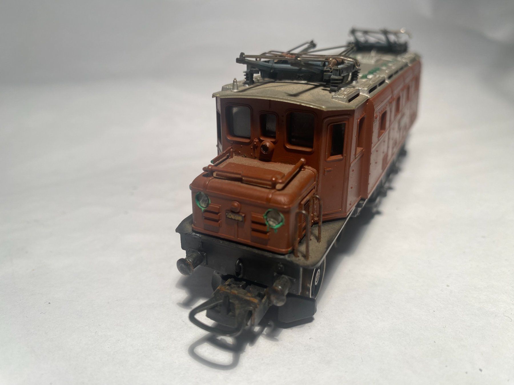 Lima Modelleisenbahnen: LIMA E-Lok Ae 3/6 der SBB Nr.10698 braun DC Analog – Gebraucht aus Buchrain von Modellbahn11 4