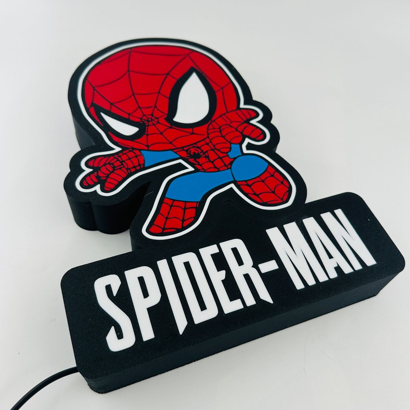 Lampade: Lightbox lampe led SPIDER MAN RGB – Nuovo (secondo la descrizione) da Vicques venduto da PAMB3D 8
